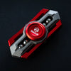 Stainless steel body + red aluminum armor