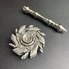 Stainless Steel Gray with Wand