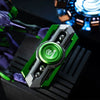 Stainless steel body + green aluminum armor